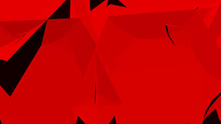 Black-red abstract background from lines and polygons. Wallpaper for a working background. Substrate or screensaver.の写真素材