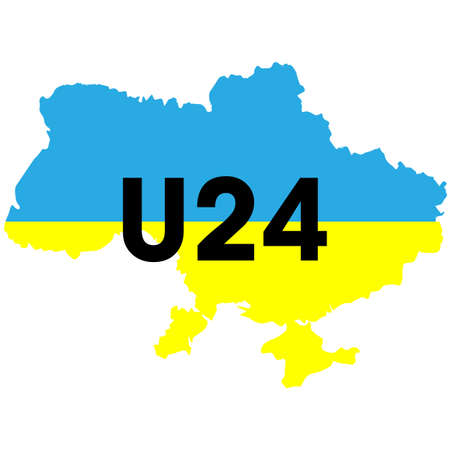 New union U24. Ukrainian politics.の写真素材