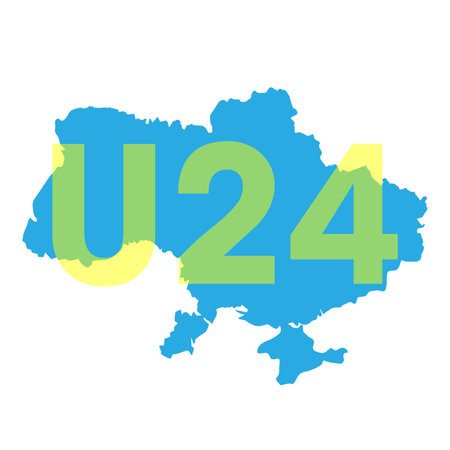 New union U24. Ukrainian politics.の写真素材