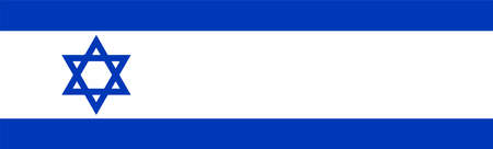 Stylized flag of Israel. countries of the world.の写真素材