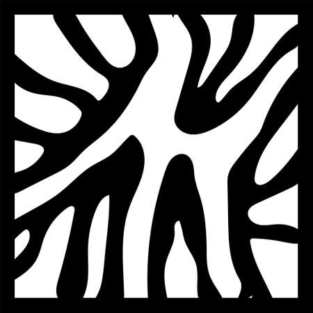 Ornament or decoration. Black square texture. patterned tile.の写真素材