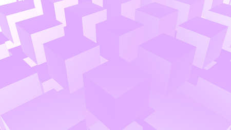 Colored cubic abstract background. website design.の写真素材