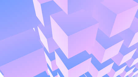 High quality color cube background. website design. screensaver.の写真素材
