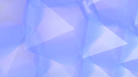 Blue-pink abstract background from geometric lines. 3D rendering.の写真素材