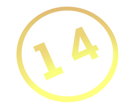 Colored number or number in a circle from a gradient. enumeration and numbering.の写真素材