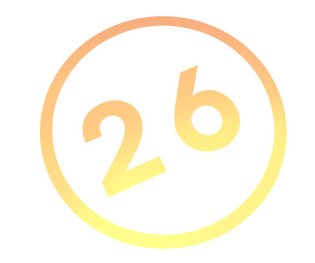 Colored number or number in a circle from a gradient. enumeration and numbering.の写真素材