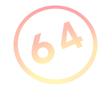 Colored number or number in a circle from a gradient. enumeration and numbering.の写真素材