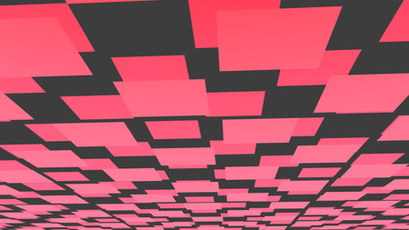 Colored abstract background of geometric shapes.の写真素材