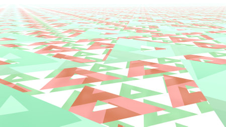 Abstract background from triangles. Screensaver or decoration.