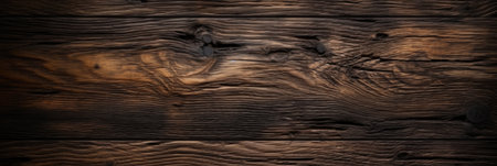 Embossed dark texture of burnt wooden boards. AI generative.の素材