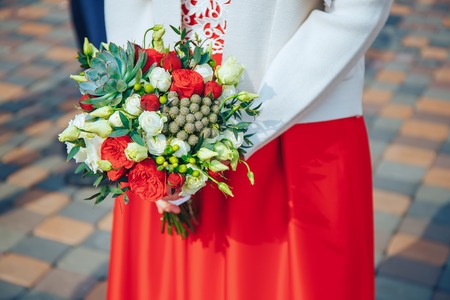 wedding bouquetの写真素材