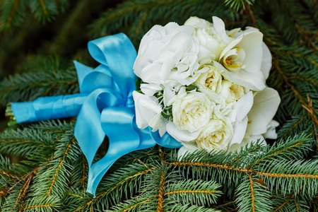 Wedding bouquet, flowersの写真素材