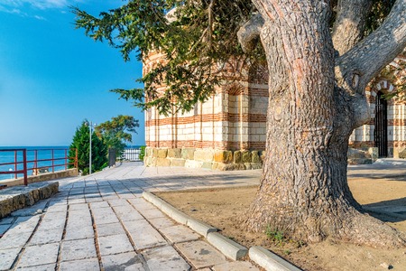 Church of St John Aliturgetos in Nessebar ancient city on the Bulgarian Black Sea Coast.