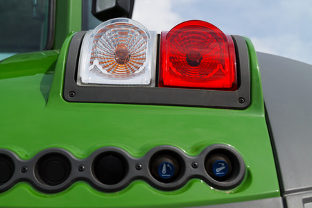 Agricultural machinery headlightの写真素材