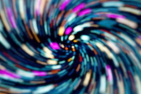 Abstract technological background in vibrant colors and blur effectの写真素材