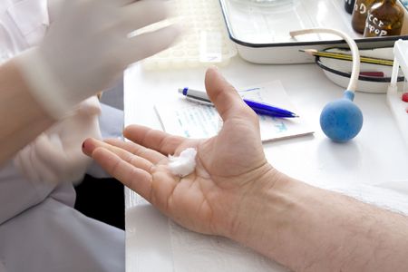 blood testの写真素材