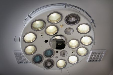 surgical lamp in operating-roomの写真素材