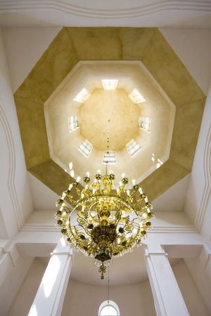 church interior-ceilingのeditorial素材