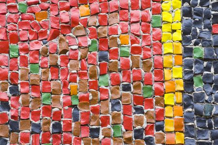 antique mosaic close up