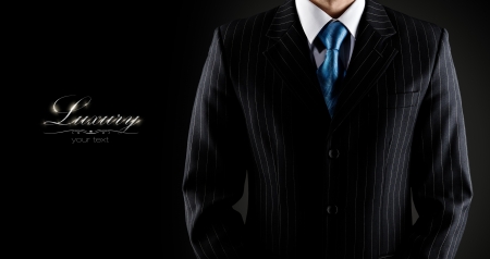 businessman in a luxury suit の写真素材