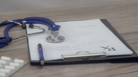 Panorama Medical Desktop Smooth movementの写真素材