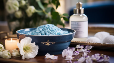 Relaxation Bath Salts Generative AIの素材