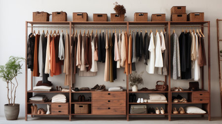 Generative AI Open Closet Organizationの素材