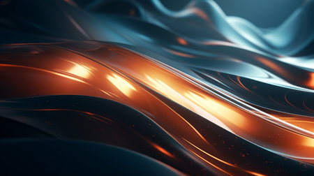 Generative AI Elegantly structured lines and shapes constructing a sophisticated abstract background.の素材