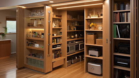 Generative AI Hidden Storage Closetの素材