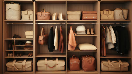 Generative AI Compact Closet Space Optimizationの素材