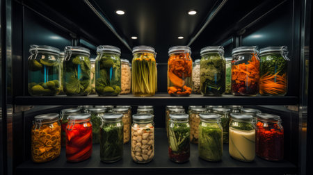 Food Preservation Self-Storage Generative AIの素材