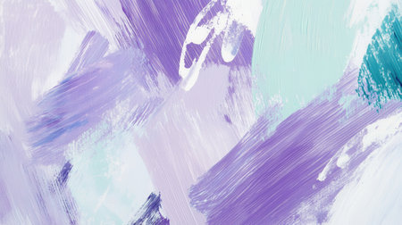 Swirls of pastel lavender and mint blend harmoniously, crafting an abstract form that evokes tranquility and creativity, perfect for artistic inspiration or decor.の素材