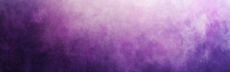 A soft gradient background features a smooth transition from light lavender to deep violet, evoking a calming ambiance. The colors blend seamlessly, enhancing the overall aesthetic appeal.の素材