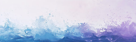 A vibrant display of chaotic brush marks in pastel colors captures the essence of abstract art. Soft hues blend harmoniously, conveying a sense of movement and emotion.の素材