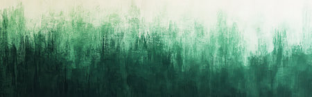 This artwork features layers of soft gradient pencil strokes transitioning from deep green to light green, creating a soothing and serene atmosphere for viewers to enjoy and reflect.の素材