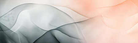 Delicate pencil strokes form a beautiful gradient, merging soft hues of gray and peach. The artwork captures fluidity and harmony, inviting contemplation and admiration.の素材