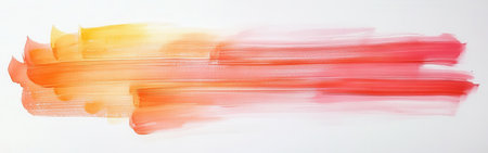 Colorful coral pencil strokes blend seamlessly to create an abstract composition, showing a rhythmic flow of warm hues and artistic expression. The piece invites reflection and creativity.の素材