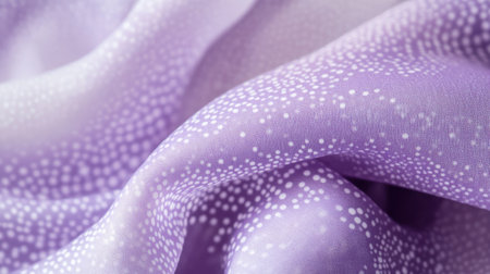Soft lavender fabric features delicate pencil strokes in a muted style, creating a tranquil atmosphere. The abstract design invites exploration of texture and color.の素材