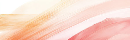 The artwork features graceful pencil strokes in a gradient, blending soft colors. This elegant display evokes a sense of tranquility and artistic finesse.の素材