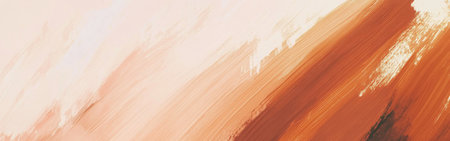 Soft pencil strokes in warm tones of amber and peach are arranged in an asymmetric design, adding depth and dynamic texture to the artwork. The gentle flow invites exploration.の素材