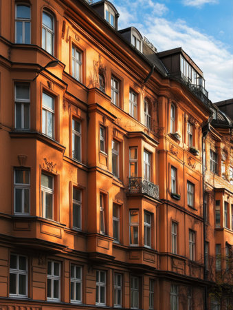 Roasted pumpkin slices are artistically arranged on a rustic plate, garnished with fresh rosemary. The earthy tones create a warm, inviting atmosphere perfect for autumn dining.の素材