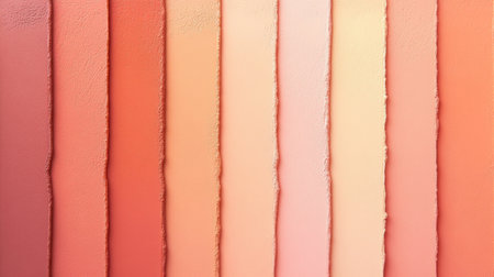 A soft gradient background features a smooth transition of colors from deep pink at one end to light peach at the other. This serene palette creates a calming atmosphere perfect for design use.の素材