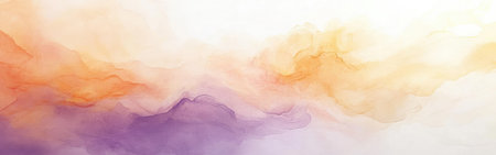 Soft hues of amber and lavender blend seamlessly, evoking a sense of calm during the twilight hours. The delicate colors shift gracefully, inviting reflection and peace.の素材