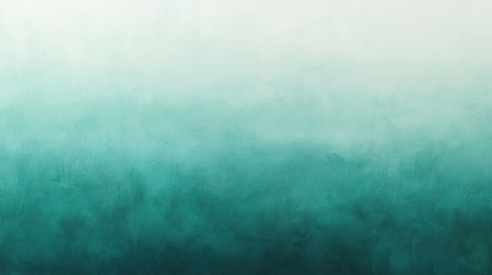 Abstract background showcases a smooth gradient blending aqua and teal shades that create a calm and serene atmosphere, ideal for creative designs and artistic projects.の素材