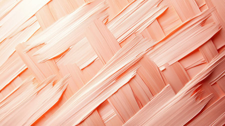 Soft pastel gradient showcases delicate pencil strokes in peach and cream. The abstract arrangement creates a calming ambiance, perfect for creative inspiration and aesthetic enjoyment.の素材