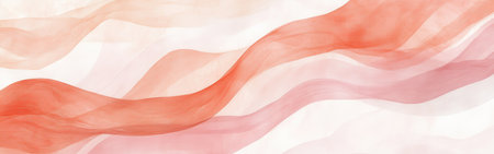 Flowing waves of gentle color blend seamlessly, showcasing elegant pencil strokes that create a tranquil and soothing atmosphere, evoking a sense of calm and movement.の素材