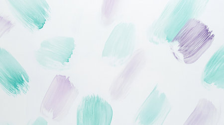 Minimalist artwork features gentle pencil strokes and soft blotches of pastel colors. The composition creates a serene atmosphere, inviting introspection and calm.の素材