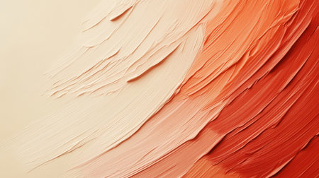 Soft cream and warm terracotta blend seamlessly in this artwork, showing elegant pencil strokes that form a calming gradient, reflecting skillful craftsmanship and creativity.の素材