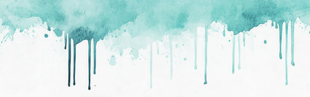 Smooth pencil strokes blend seamlessly into a calming gradient of turquoise and teal. The cool tones create a serene atmosphere suitable for relaxation or creative inspiration.の素材