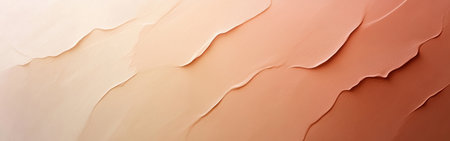 A beautiful backdrop features a flow of smooth gradients in warm skin tones. The elegant textures create a calming ambience suitable for creative designs or artistic endeavors.の素材